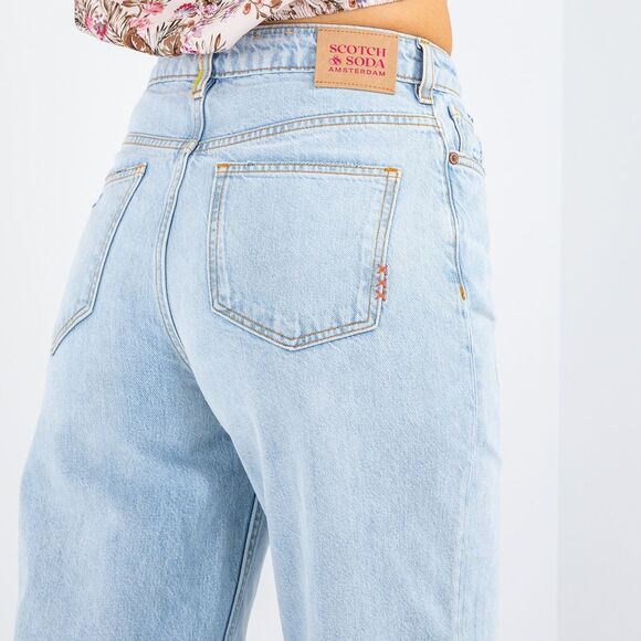 Scotch & Soda The Ripple 1950's Straight Leg Jeans Beach Treat Size 26 Loose Fit - Picture 3 of 16